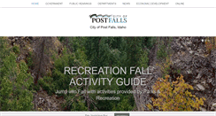 Desktop Screenshot of postfallsidaho.org