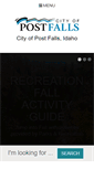 Mobile Screenshot of postfallsidaho.org